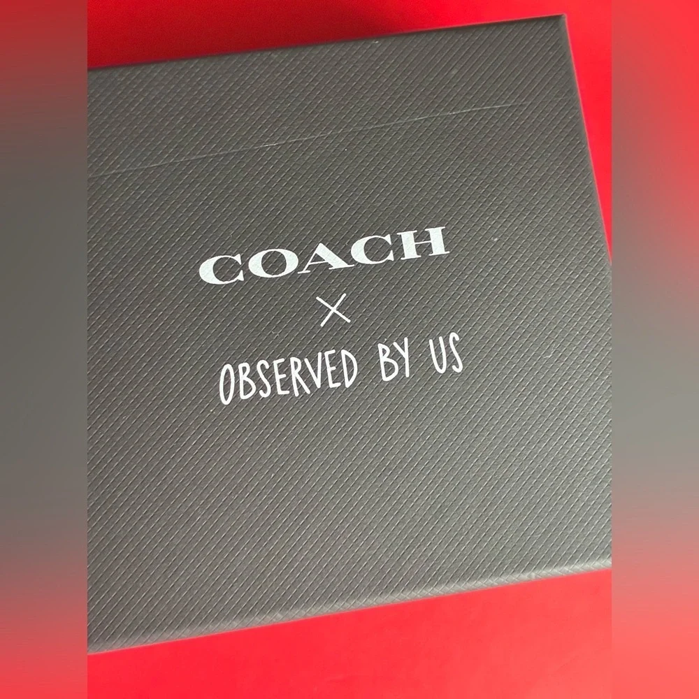 COACH EARRINGS,Coach x Observed By Us Collaboration Box